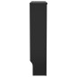 vidaXL Copertura per Radiatore Nera in MDF 78 cm vidaXL Copertura per Radiatore Nera in MDF 78 cm
