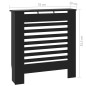 vidaXL Copertura per Radiatore Nera in MDF 78 cm vidaXL Copertura per Radiatore Nera in MDF 78 cm