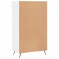 vidaXL Scarpiera Bianco Lucido 60x35x105 cm in Legno Multistrato vidaXL Scarpiera Bianco Lucido 60x35x105 cm in Legno Multistrato