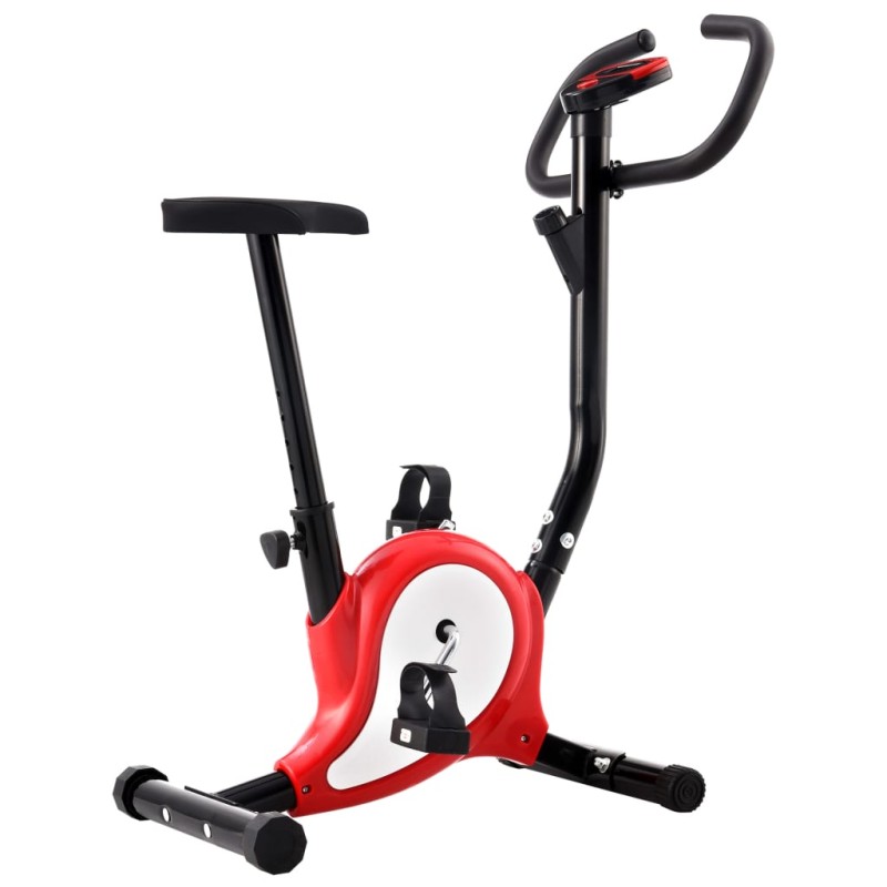 vidaXL Cyclette Ellittica con Cinghia di Resistenza Rossa vidaXL Cyclette Ellittica con Cinghia di Resistenza Rossa