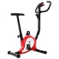 vidaXL Cyclette Ellittica con Cinghia di Resistenza Rossa vidaXL Cyclette Ellittica con Cinghia di Resistenza Rossa