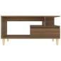 Tavolino Salotto Rovere Marrone 90x49x45 cm Legno Multistrato Tavolino Salotto Rovere Marrone 90x49x45 cm Legno Multistrato