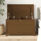 vidaXL Contenitore Portaoggetti Miele 80x40x45,5cm Legno Massello Pino vidaXL Contenitore Portaoggetti Miele 80x40x45,5cm Legno Massello Pino
