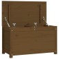vidaXL Contenitore Portaoggetti Miele 80x40x45,5cm Legno Massello Pino vidaXL Contenitore Portaoggetti Miele 80x40x45,5cm Legno Massello Pino