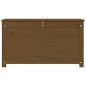 vidaXL Contenitore Portaoggetti Miele 80x40x45,5cm Legno Massello Pino vidaXL Contenitore Portaoggetti Miele 80x40x45,5cm Legno Massello Pino