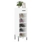 vidaXL Scarpiera Bianca 30x35x105 cm in Legno Multistrato vidaXL Scarpiera Bianca 30x35x105 cm in Legno Multistrato