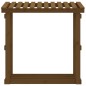 Portalegna Miele 108x64,5x109 cm in Legno Massello di Pino