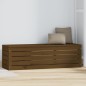 vidaXL Contenitore Portaoggetti Miele 109x36,5x33cm Massello di Pino vidaXL Contenitore Portaoggetti Miele 109x36,5x33cm Massello di Pino