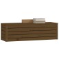 vidaXL Contenitore Portaoggetti Miele 109x36,5x33cm Massello di Pino vidaXL Contenitore Portaoggetti Miele 109x36,5x33cm Massello di Pino