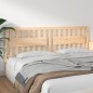 Testiera per Letto 205,5x4x100 cm in Legno Massello di Pino