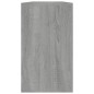 Scarpiera Grigio Sonoma 80x24x45 cm in Legno Multistrato Scarpiera Grigio Sonoma 80x24x45 cm in Legno Multistrato