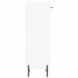 vidaXL Scarpiera Bianco Lucido 30x35x105 cm in Legno Multistrato vidaXL Scarpiera Bianco Lucido 30x35x105 cm in Legno Multistrato