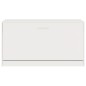 Panca Porta Scarpe Bianco Lucido 80x24x45 cm Legno Multistrato Panca Porta Scarpe Bianco Lucido 80x24x45 cm Legno Multistrato