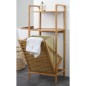 Bathroom Solutions Scaffale con 2 Ripiani e Cesto in Bambù 95 cm Bathroom Solutions Scaffale con 2 Ripiani e Cesto in Bambù 95 cm