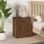 Comodino Rovere Marrone 50x36x60 cm Legno Multistrato Comodino Rovere Marrone 50x36x60 cm Legno Multistrato
