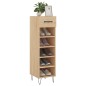 vidaXL Scarpiera Rovere Sonoma 30x35x105 cm in Legno Multistrato vidaXL Scarpiera Rovere Sonoma 30x35x105 cm in Legno Multistrato