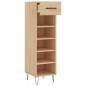vidaXL Scarpiera Rovere Sonoma 30x35x105 cm in Legno Multistrato vidaXL Scarpiera Rovere Sonoma 30x35x105 cm in Legno Multistrato