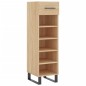 vidaXL Scarpiera Rovere Sonoma 30x35x105 cm in Legno Multistrato vidaXL Scarpiera Rovere Sonoma 30x35x105 cm in Legno Multistrato