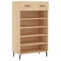 vidaXL Scarpiera Rovere Sonoma 60x35x105 cm in Legno Multistrato vidaXL Scarpiera Rovere Sonoma 60x35x105 cm in Legno Multistrato