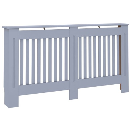 vidaXL Copertura per Radiatore Antracite 152x19x81,5 cm in MDF