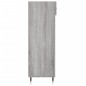vidaXL Scarpiera Grigio Sonoma 60x35x105 cm in Legno Multistrato vidaXL Scarpiera Grigio Sonoma 60x35x105 cm in Legno Multistrato