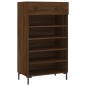 vidaXL Scarpiera Rovere Marrone 60x35x105 cm in Legno Multistrato vidaXL Scarpiera Rovere Marrone 60x35x105 cm in Legno Multistrato