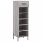 vidaXL Scarpiera Grigio Sonoma 30x35x105 cm in Legno Multistrato vidaXL Scarpiera Grigio Sonoma 30x35x105 cm in Legno Multistrato
