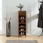 vidaXL Scarpiera Rovere Marrone 30x35x105 cm in Legno Multistrato