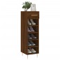 vidaXL Scarpiera Rovere Marrone 30x35x105 cm in Legno Multistrato