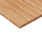 Piano Tavolo Quadrato Marrone Chiaro 40x40x1,5 Rovere Trattato Piano Tavolo Quadrato Marrone Chiaro 40x40x1,5 Rovere Trattato