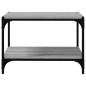 Mobile TV Grigio Sonoma 60x33x41 cm Legno Multistrato e Acciaio Mobile TV Grigio Sonoma 60x33x41 cm Legno Multistrato e Acciaio