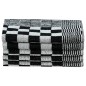 vidaXL Set Strofinacci 50 pz in Cotone Nero e Bianco vidaXL Set Strofinacci 50 pz in Cotone Nero e Bianco