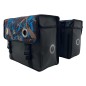 Willex Borse da Bicicletta Ice 30 L Tarpaulin Blu e Nero Willex Borse da Bicicletta Ice 30 L Tarpaulin Blu e Nero