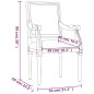 vidaXL Poltrona Rosa 54x59x99 cm Velluto vidaXL Poltrona Rosa 54x59x99 cm Velluto