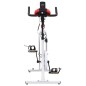 vidaXL Cyclette Ellittica con Sensori a Impulso Bianca e Rossa vidaXL Cyclette Ellittica con Sensori a Impulso Bianca e Rossa