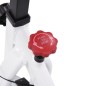 vidaXL Cyclette Ellittica con Sensori a Impulso Bianca e Rossa vidaXL Cyclette Ellittica con Sensori a Impulso Bianca e Rossa