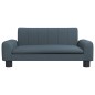 vidaXL Divano per Bambini Grigio Scuro 70x45x30 cm in Tessuto