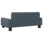 vidaXL Divano per Bambini Grigio Scuro 70x45x30 cm in Tessuto