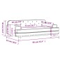 vidaXL Divano per Bambini Cappuccino 90x53x30 cm in Similpelle