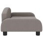 vidaXL Divano per Bambini Tortora 70x45x30 cm in Tessuto