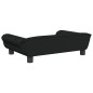 vidaXL Divano per Bambini Nero 70x45x26 cm in Velluto