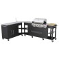 Barbecue a gas Montana, cucina portabile 4 bruciatori +1 Barbecue a gas Montana, cucina portabile 4 bruciatori +1