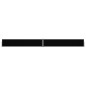 Tenda Laterale Retrattile Nera 117x1200 cm Tenda Laterale Retrattile Nera 117x1200 cm