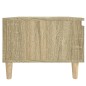 Tavolino Rovere Sonoma 50x46x35 cm in Legno Multistrato