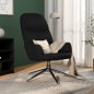 vidaXL Poltrona Rilassante Nera Lucida in Similpelle