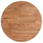 Piano Tavolo Rotondo Marrone Chiaro Ø30x1,5 cm Rovere Trattato Piano Tavolo Rotondo Marrone Chiaro Ø30x1,5 cm Rovere Trattato