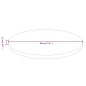 Piano Tavolo Rotondo Marrone Chiaro Ø30x1,5 cm Rovere Trattato Piano Tavolo Rotondo Marrone Chiaro Ø30x1,5 cm Rovere Trattato