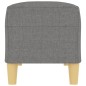 vidaXL Panca Grigio Scuro 100x35x41 cm in Tessuto vidaXL Panca Grigio Scuro 100x35x41 cm in Tessuto