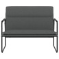 vidaXL Panca Grigio Scuro 100x64x80 cm in Tessuto vidaXL Panca Grigio Scuro 100x64x80 cm in Tessuto