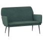 vidaXL Panca Verde Scuro 108x79x79 cm in Velluto vidaXL Panca Verde Scuro 108x79x79 cm in Velluto